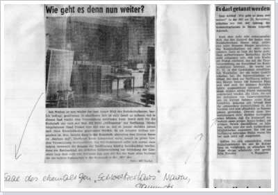 Der Zeitungsartikel wirft die Frage auf: Wie geht es nun weiter?