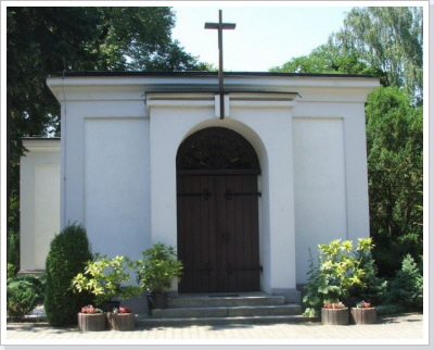 Die "Andachtshalle" auf dem Driedhof. Der vordere Teil wurde in den 1930er Jahren angebaut. Die "Andachtshalle" auf dem Driedhof. Der vordere Teil wurde in den 1930er Jahren angebaut.