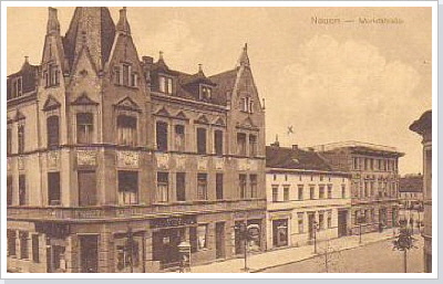 Das Rumpff'sche Haus auf eine Postkarte 1920 Das Rumpff'sche Haus auf eine Postkarte 1920