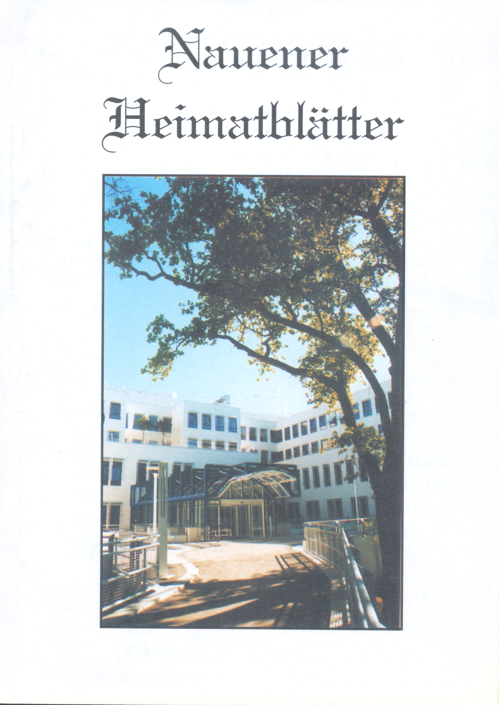 2004 Nauener Heimatbltter Heft 3