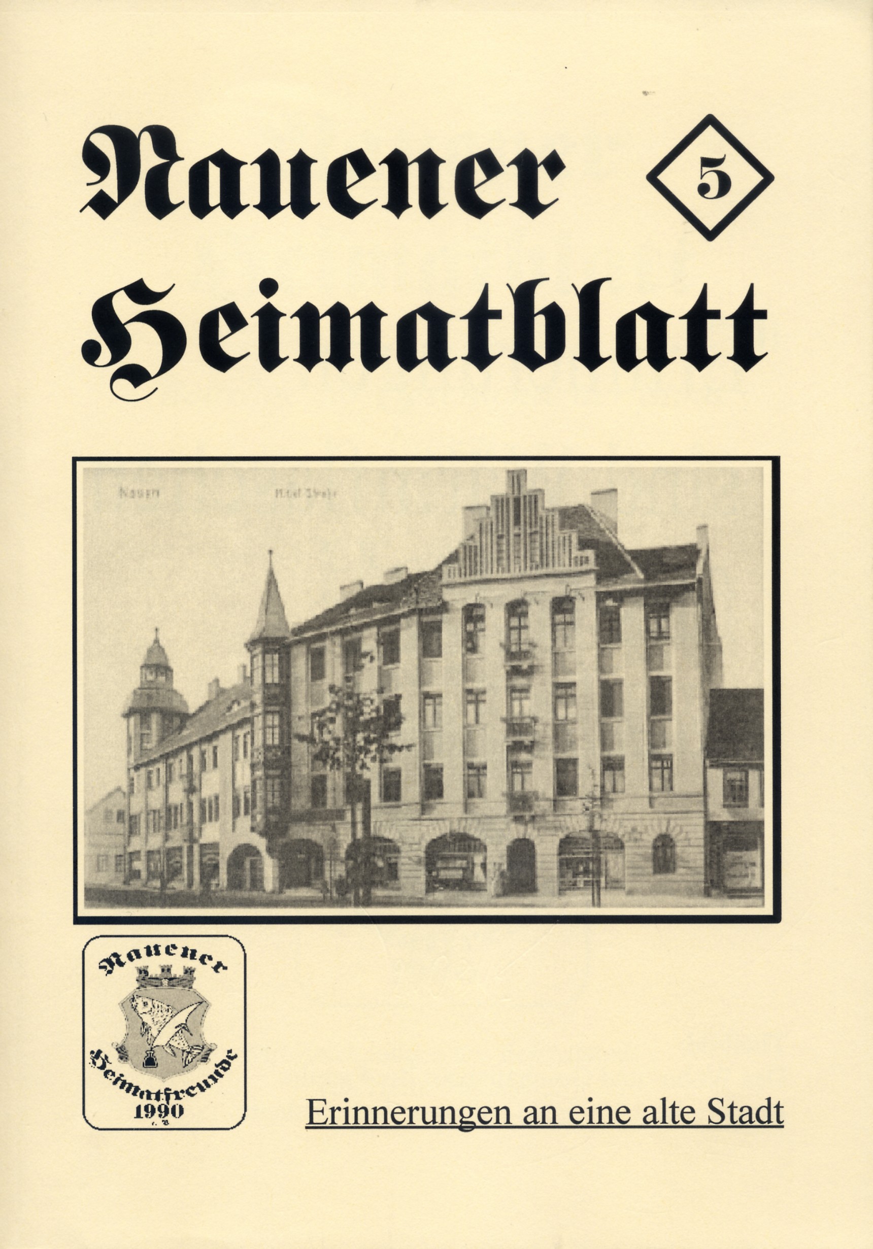 2012 Nauener Heimatblatt Heft 5