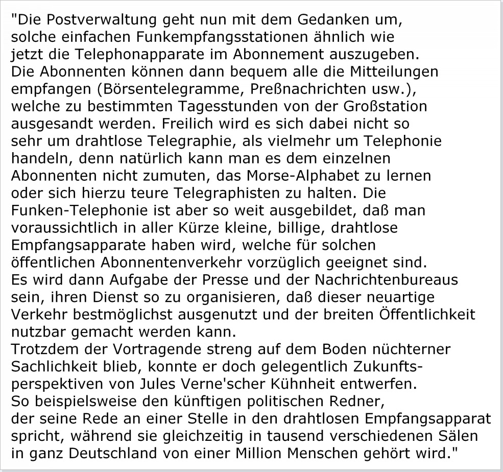 Der Zeitungstext zum Lesen.