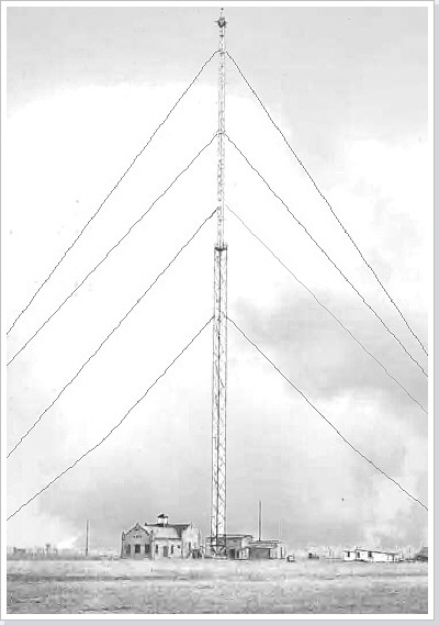 Der 200 Meter Turm vor dem Orkan 1912 ...