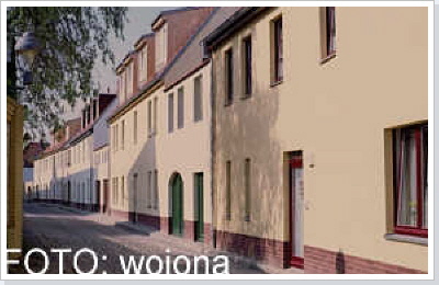 Neubauten in der Wallstraße / New buildings in the street with name Wallstraße. Neubauten in der Wallstraße / New buildings in the street with name Wallstraße.